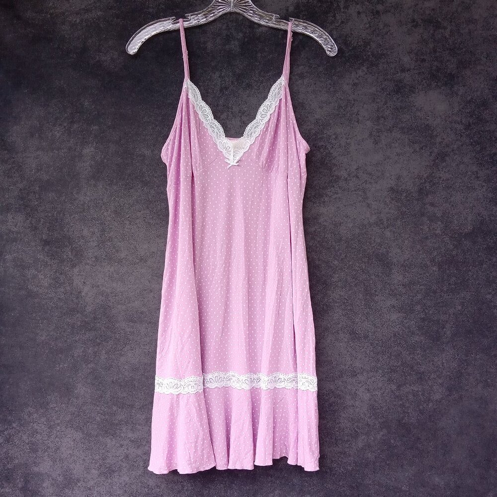 Vintage 2000s Y2K Victoria’s Secret Angels Collection Chemise Slip Dress